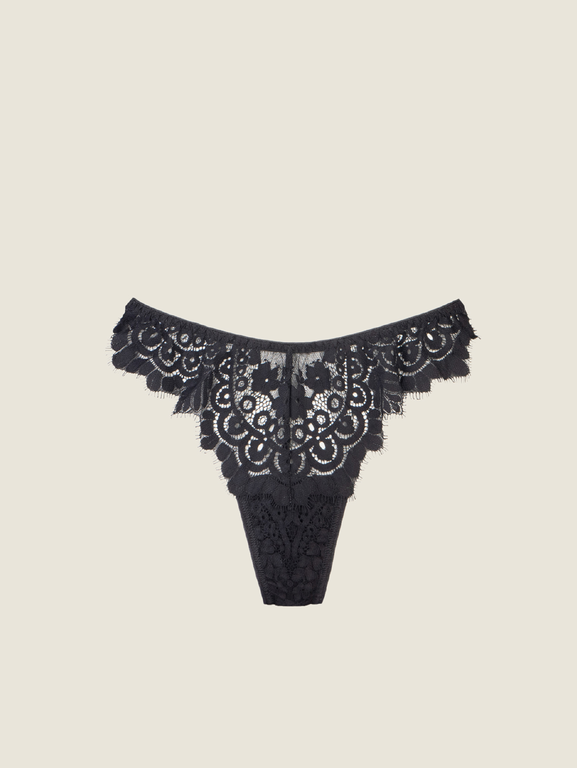 Black Bride Panties