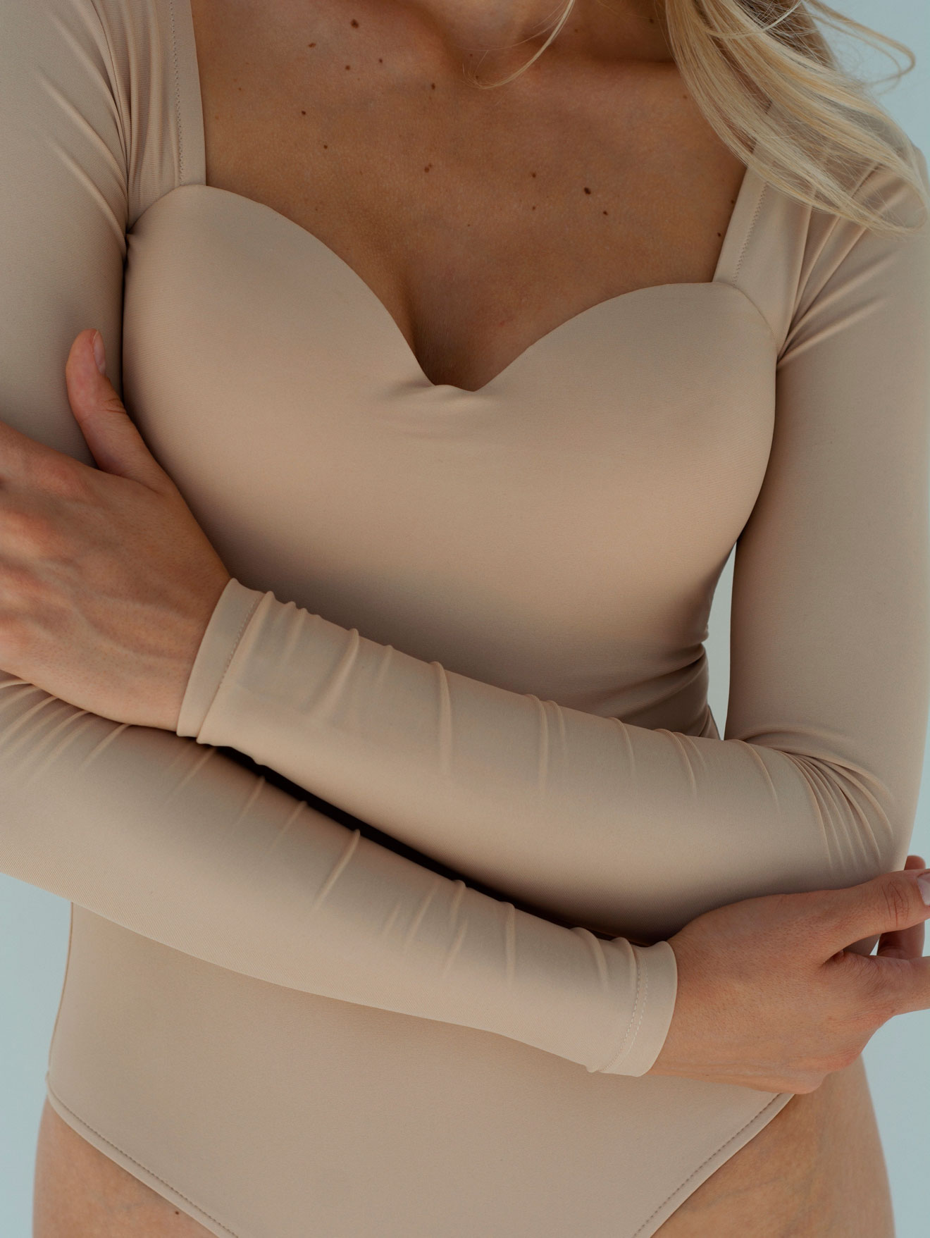 Body Slim Nude довгий рукав