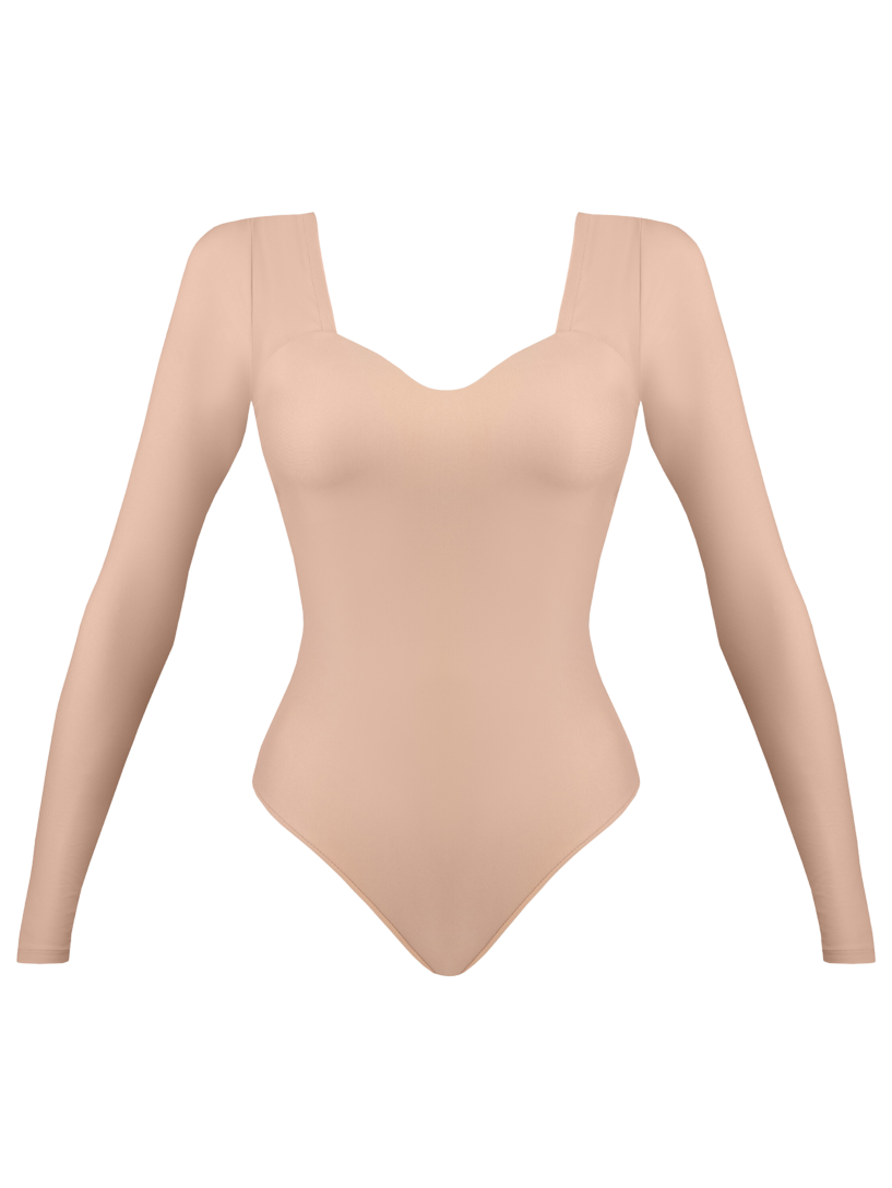 Body Slim Nude довгий рукав