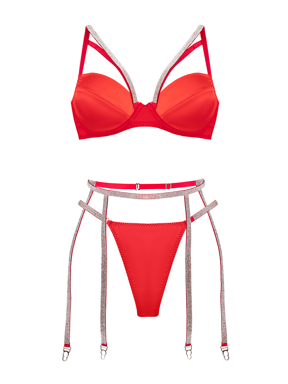 Sexy Game Red Suspenders