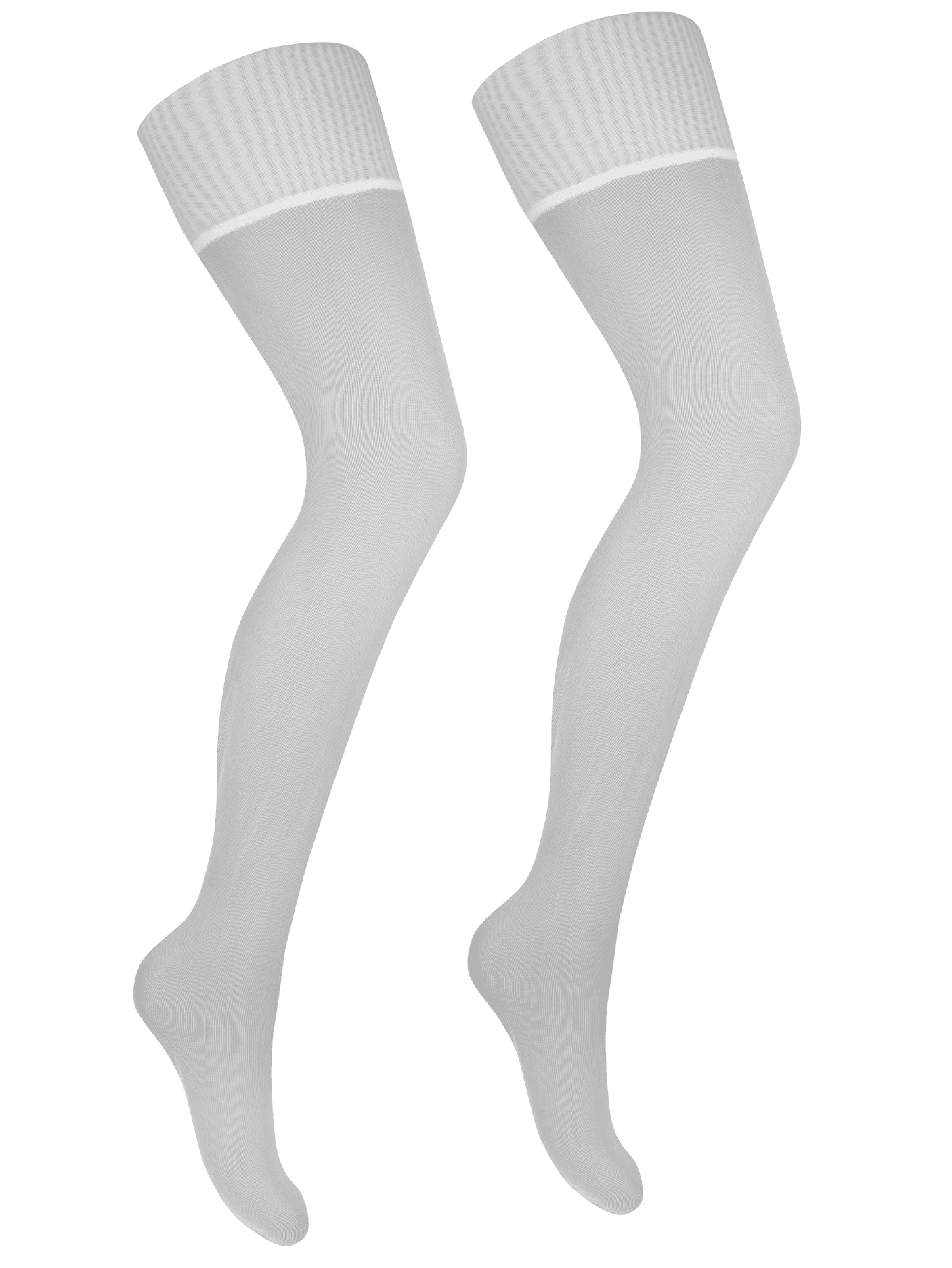 Stockings Mesh White