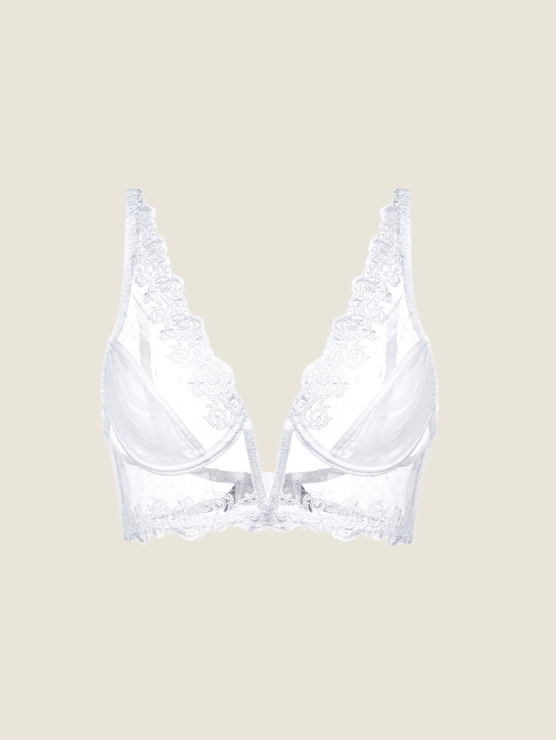 Vendetta White Bra