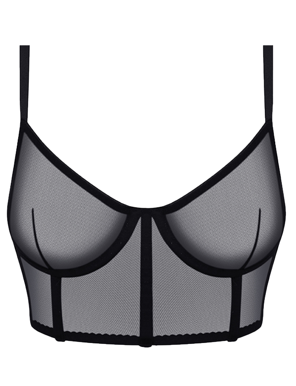 Jam Black Bra
