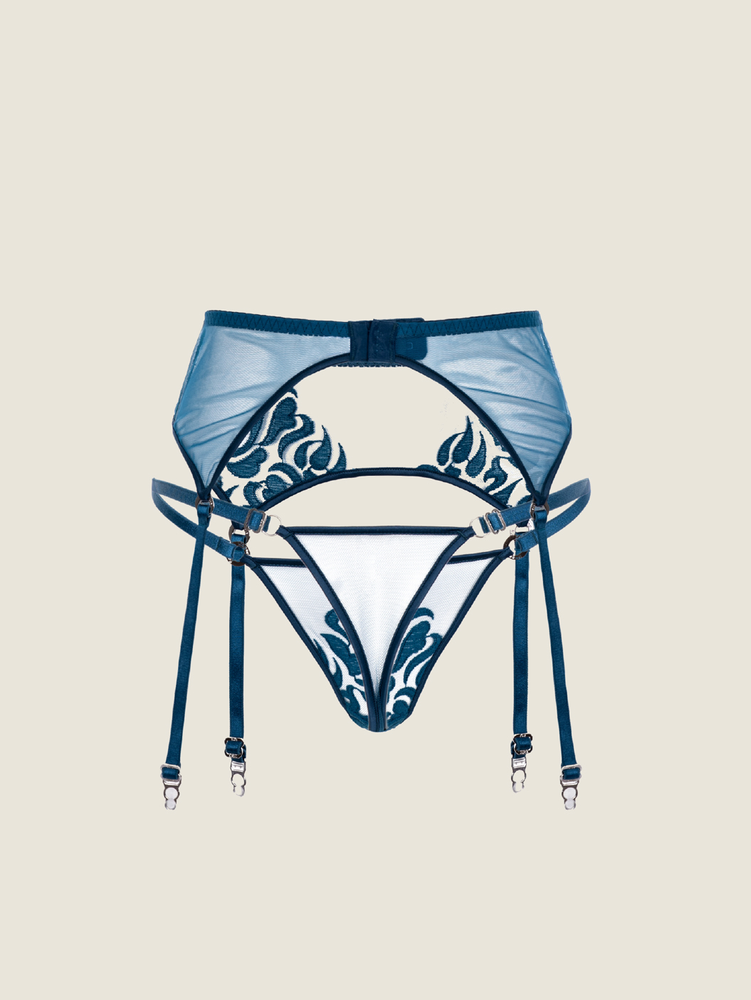 Movie Blue Suspenders