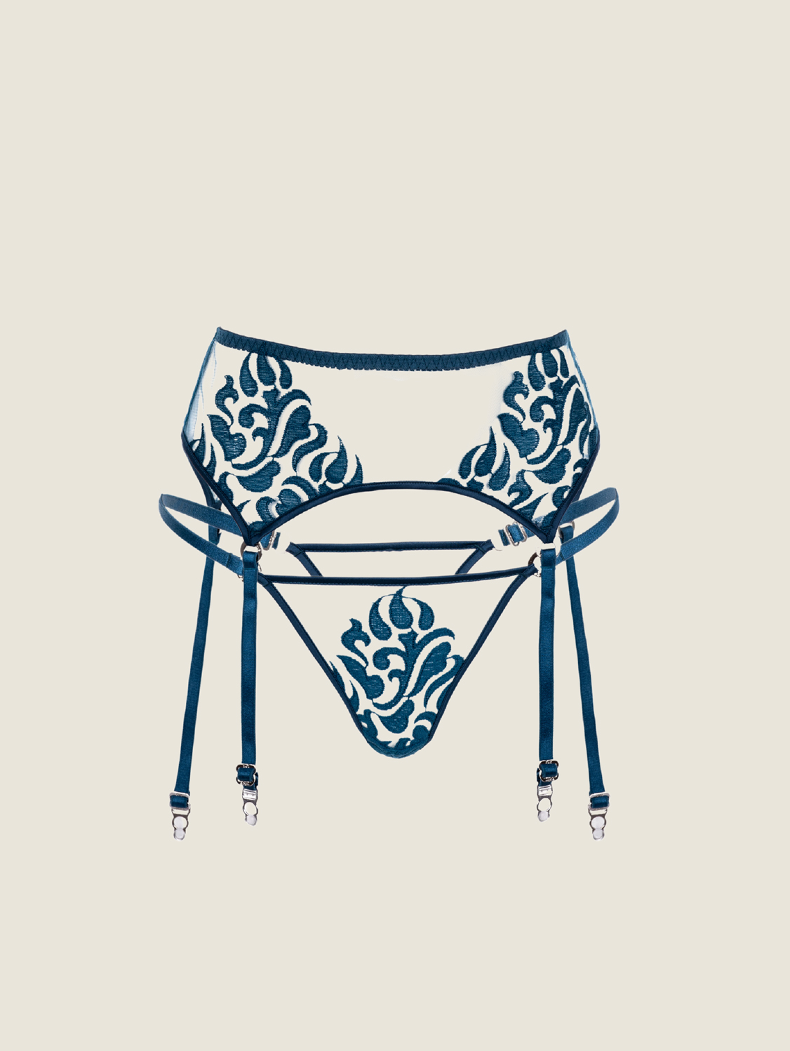 Movie Blue Suspenders